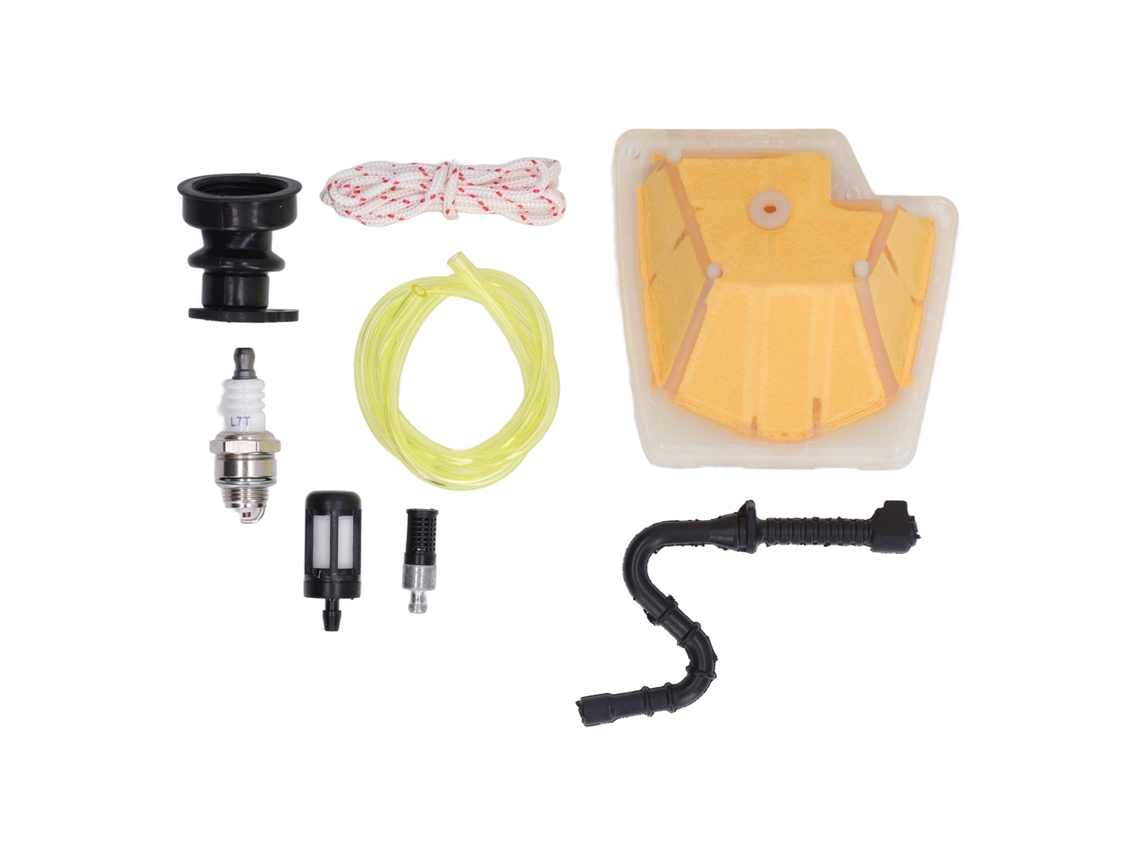 2026velora - Kit de filtro de aire, manguera de combustible y tapón de seguridad para motocicleta Stihl MS270