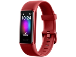 Reloj deportivo, monitor de actividad con monitor de frecuencia cardíaca y sueño Yizhood (rojo)