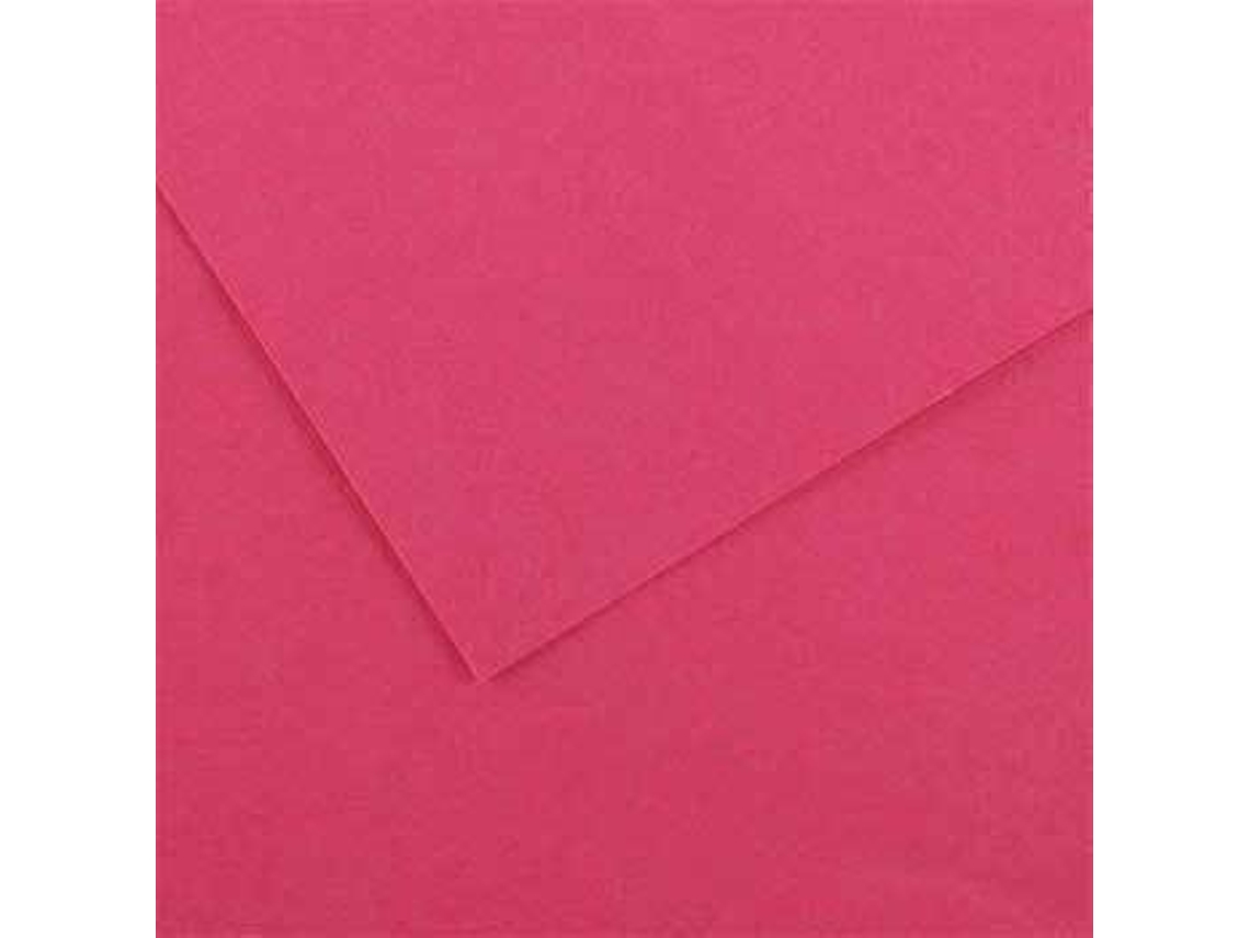 Cartulina CANSON Rosa (50 x 65 cm - 1 Unidad - 185 g/m²)
