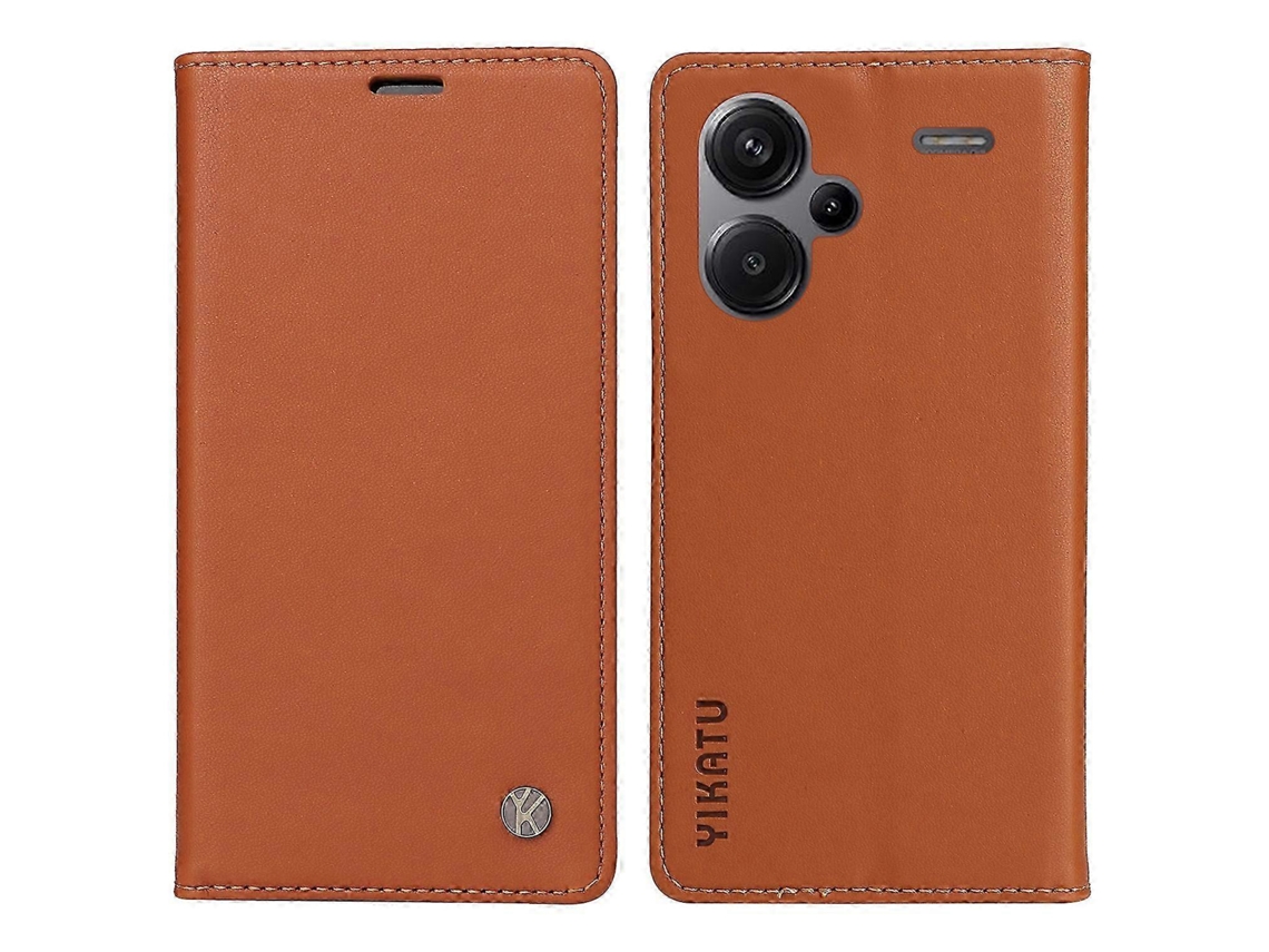 25-26 For Xiaomi Redmi Note 13 Pro+ Case Magnetic Closing Leather Phone Cover