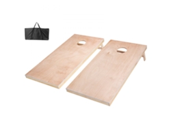 Juego de cornhole portátil de madera con tablero plegable Tekmaquinas