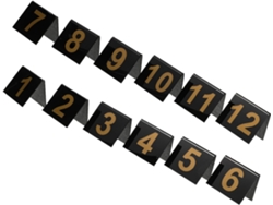 Juego De 12 Piezas De Marcadores Para Numeración De Escenas Del Crimen.