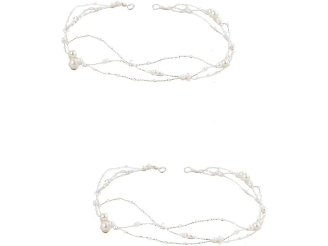 Conjunto De Diadema De Boda De 2 Piezas: Un Elegante Accesorio Para Eventos Especiales.
