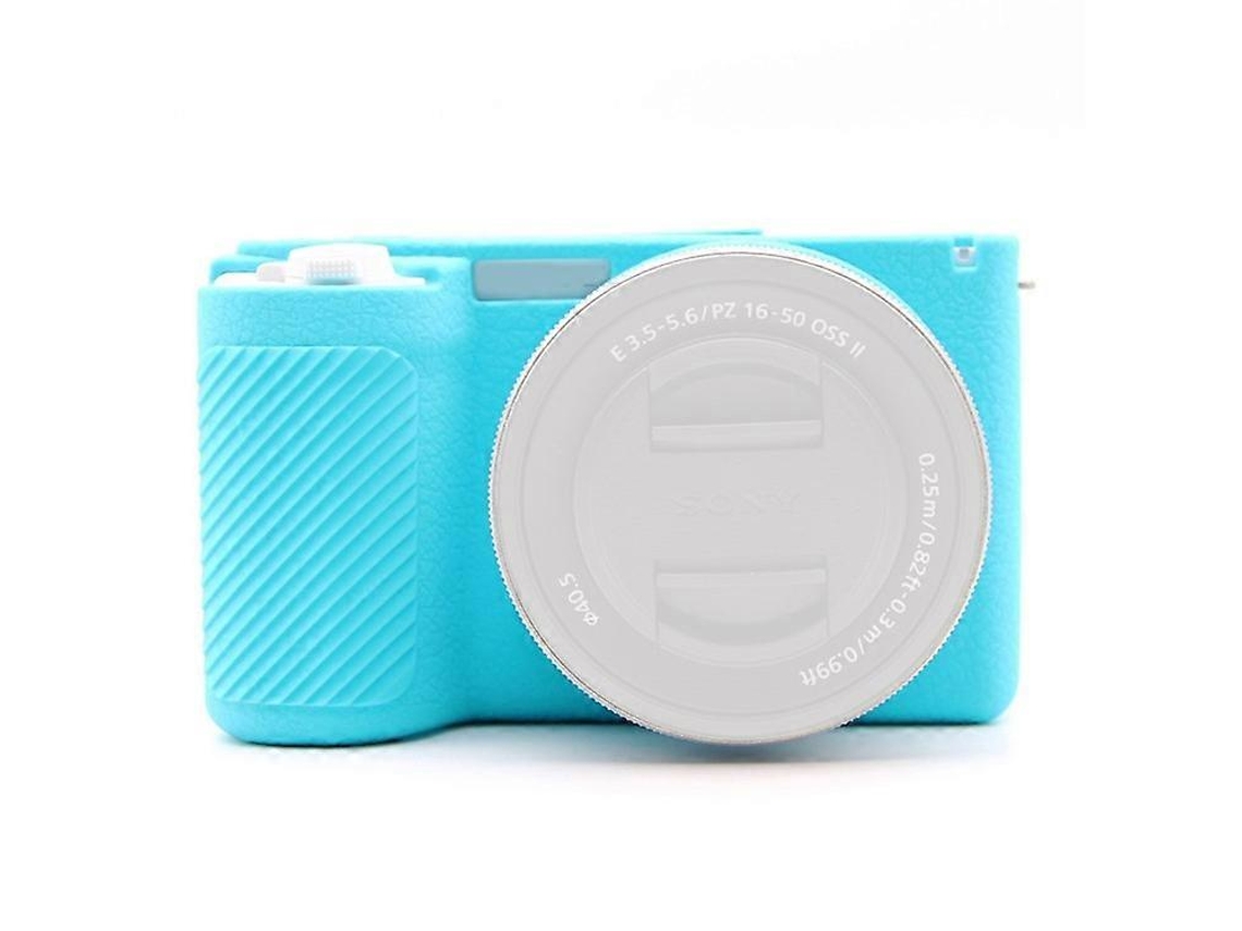 Funda protectora de silicona antiarañazos compatible con la cámara Sony Alpha Zv E10 II Facpoet