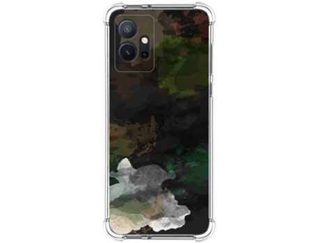 Carcasa para Vivo Y55 5G TUMUNDOSMARTPHONE Dibujos Antigolpes Acuarela 12 Multicolor