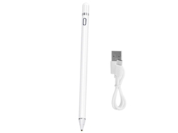 Lápiz táctil inteligente para pantalla electrónica de tableta iPhone/Android/iPad 2015-2017, luz blanca dorada