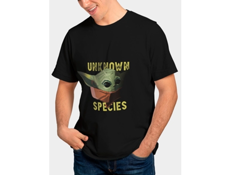 T-shirt 'Baby Yoda - The Unknown Species' para adulto