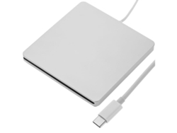 Grabadora de CD/DVD externa USB 2.0 con puerto USB tipo C Stelasplen