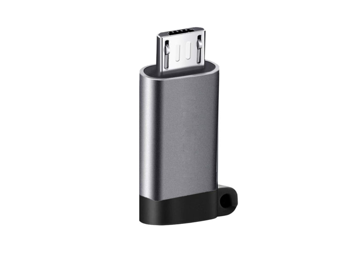 Adaptador Usb-c A Micro Usb, Gris