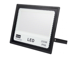 Fab 147482009 proyector circonio 200w 6500k negro 20000lm 120º 26x32x3 6 cm ip66 fabrilamp