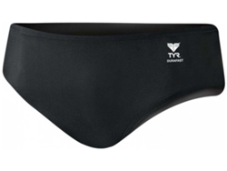 Calzoncillos para Hombre TYR Durafast Elite Solid Racer Negro para Natacion (32)