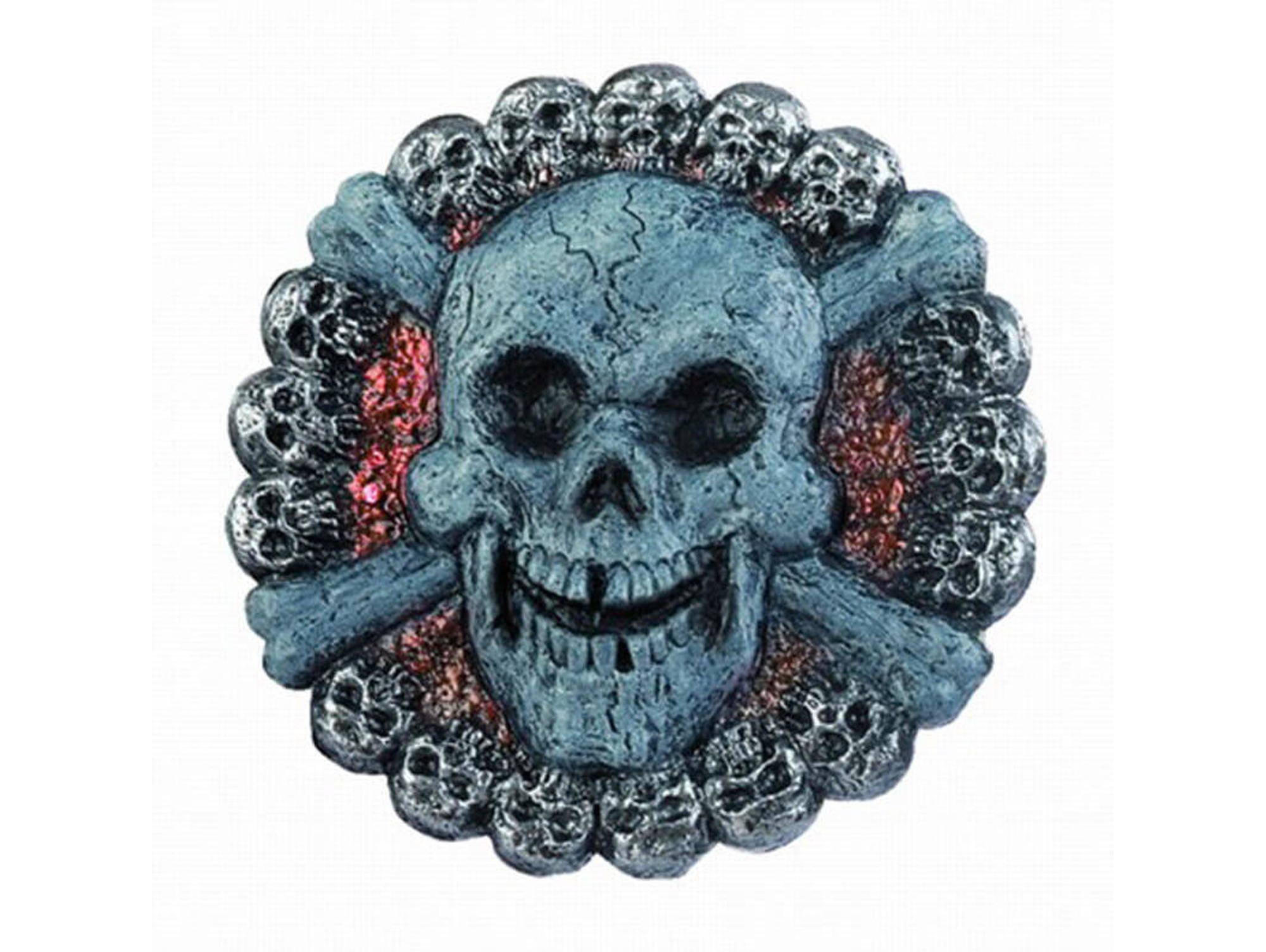 Escudo DISFRAZZES Redondo Calavera Deluxe (Talla: Talla Universal)
