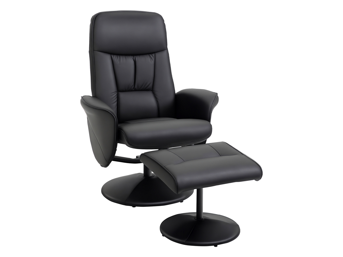 Asiento Reclinable, 360°, 120kg, 76x81x101cm, Negro