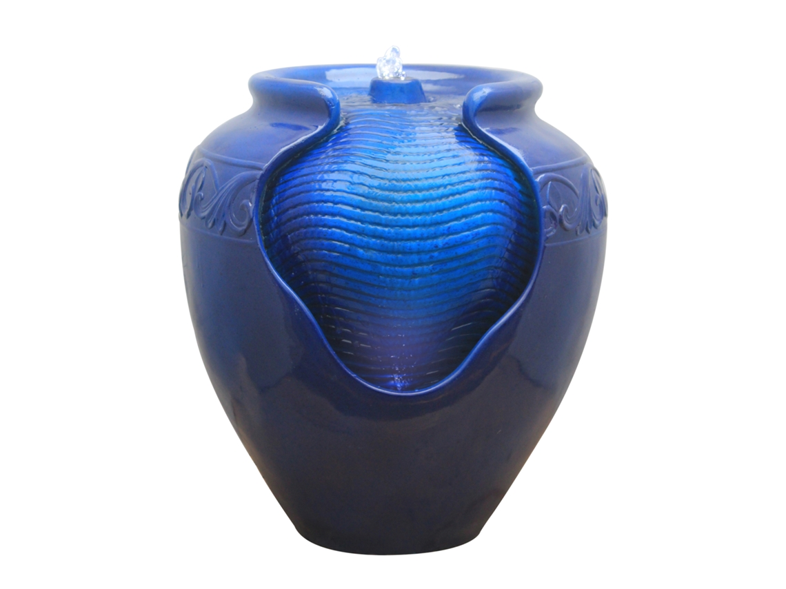 Fuentes de Agua TEAMSON HOME (Polyresin - Azul - 43,2 cm)