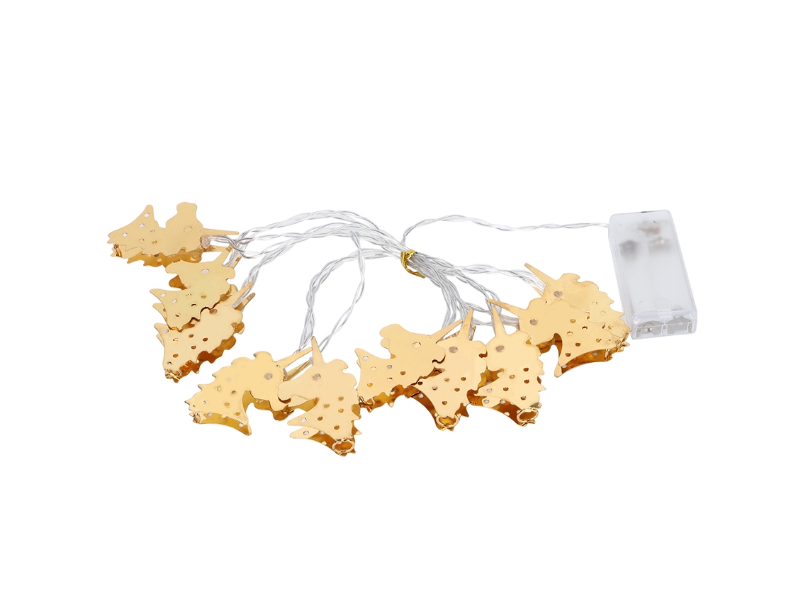 Guirnalda De Luces Led, 10 Bombillas, Diseño Único, Ideal Para Fiestas, Bodas Y Decoración Navideña.