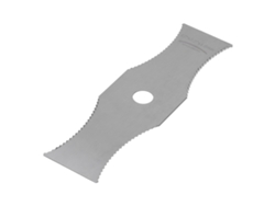 Cuchilla De Acero Blanco Para Cortacésped Con Dientes De Sierra, Accesorio Para Podadora De Jardín, 305 X 90 Mm