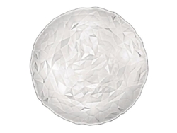 Fuente redonda bajoplato diamond 33 cm