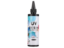 Adhesivo De Resina Transparente Uv Antiamarilleo De Curado Rápido Para Manualidades Y Decoración, 200 G