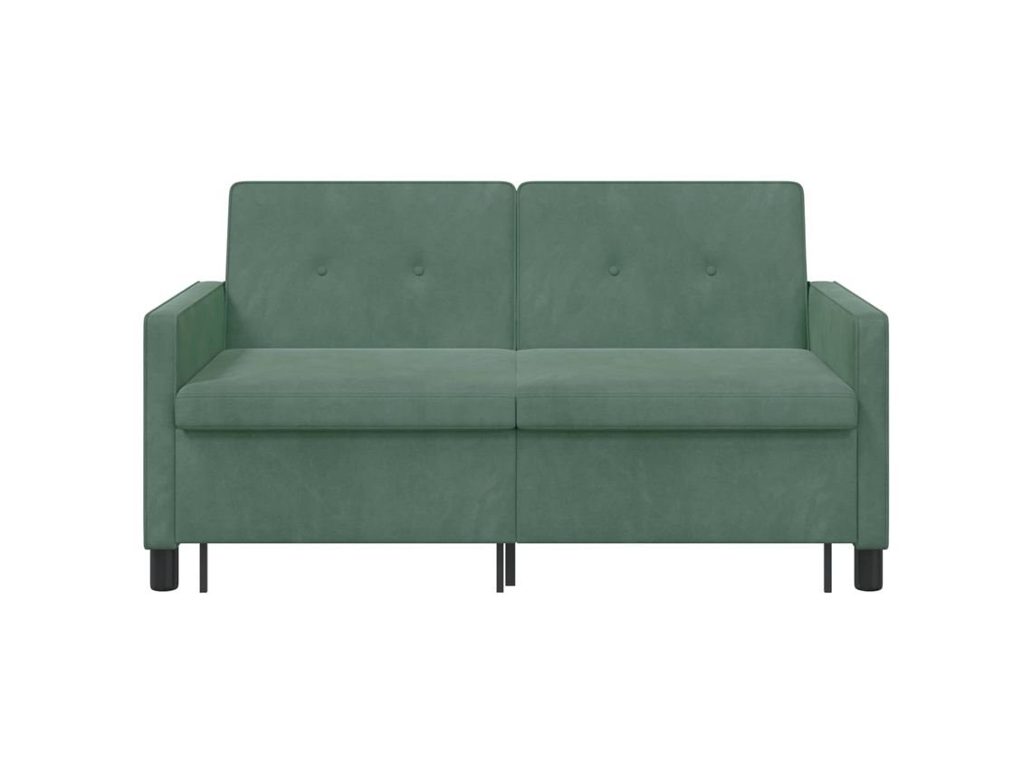Sofá Cama Verde Mar Tela