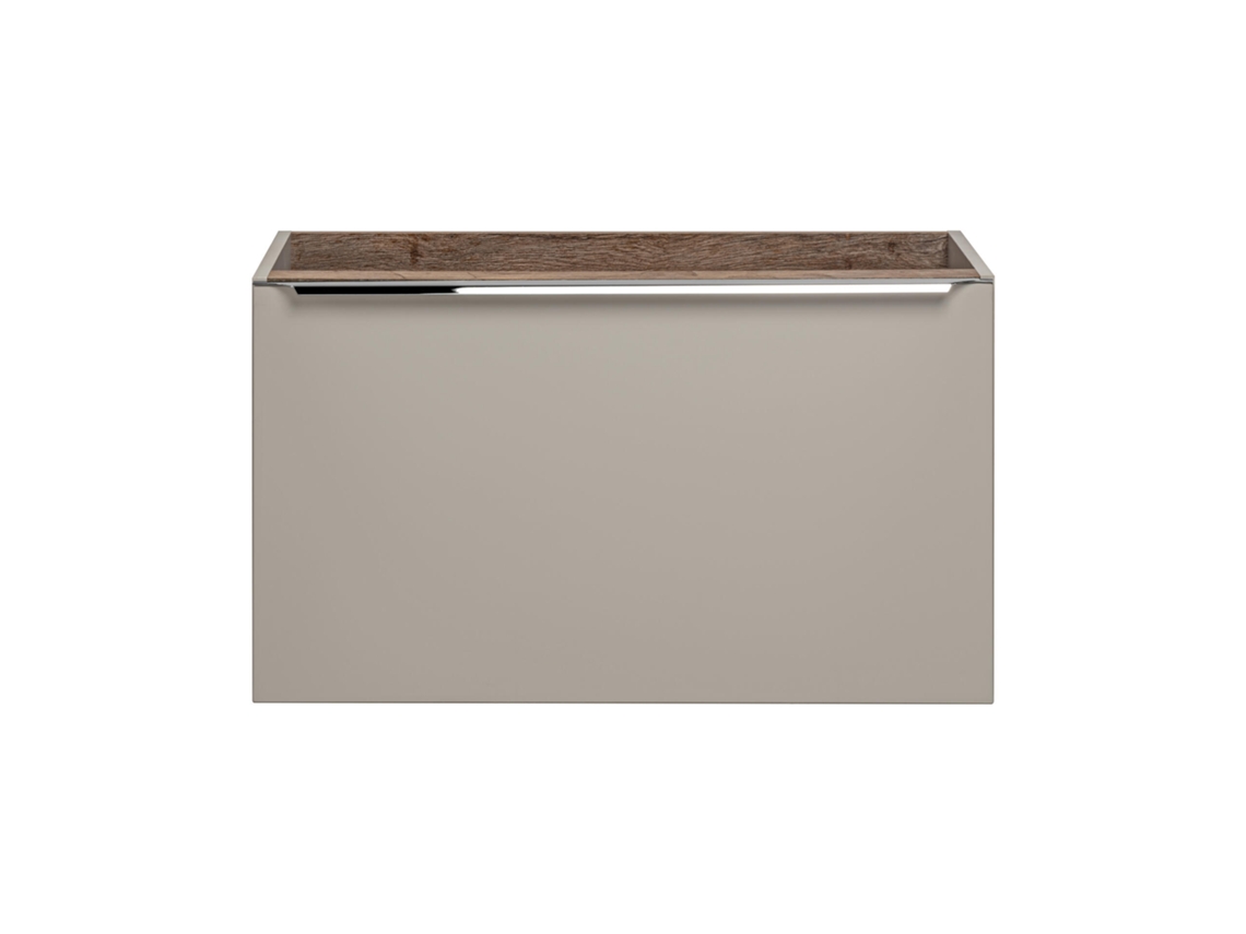 Armario Bajo Lavabos FURNLUX Classic Santa Fe (Gris, Madera Contrachapada - 80X46X46 Cm)