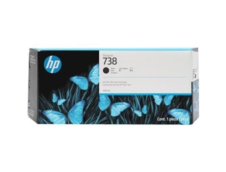 Tinta/Tinta 738 Blk Designjet 300 ml HP