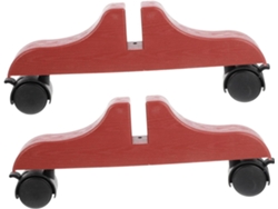 Ruedas Soporte 2piezas Base Separador Grueso Pantalla