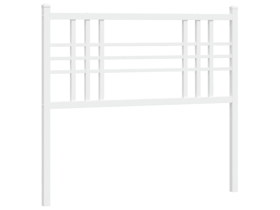 Cabecero de repuesto 100 cm Metal Blanco MAISON EXCLUSIVE