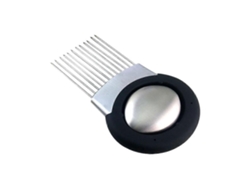 Cortador de frutas y verduras de acero inoxidable, protector de manos desodorizante. Everley891