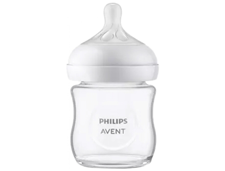 AVENT Natural Response Biberón de Vidrio 120 Ml 0 Meses Y Más