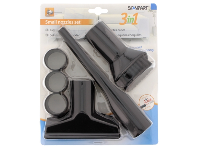 Set de tres Cepillos SCANPART