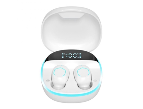 Auriculares Bluetooth True Wireless M13 5.4 Estéreo Binaural Música Mini Blanco