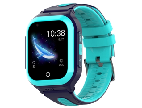 Smartwatch DF70 1.4 '' 4G GPS + WIFI + LBS Reloj de posicionamiento para niños que llama con función SOS, Color: Azul