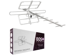 Antena DVB-T/T2 Spacetronik EOS L Combo Blanca (Pasiva)