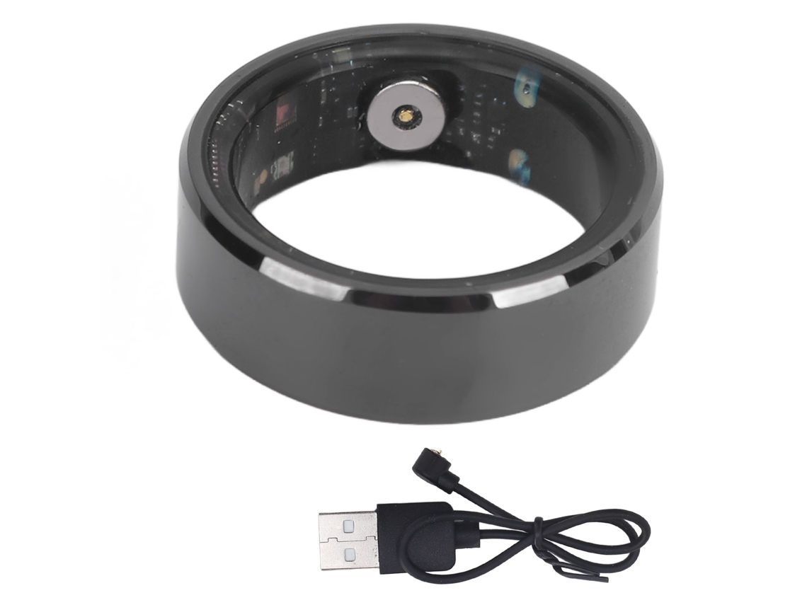 Anillo Inteligente Para La Salud Y El Fitness, Monitor De Actividad Y Sueño, Recargable, Talla 8 De Ee. Uu.