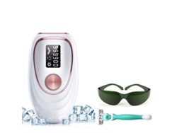 Dispositivo de depilación láser, depilación IPL: contacto con hielo para resultados indoloros y duraderos.