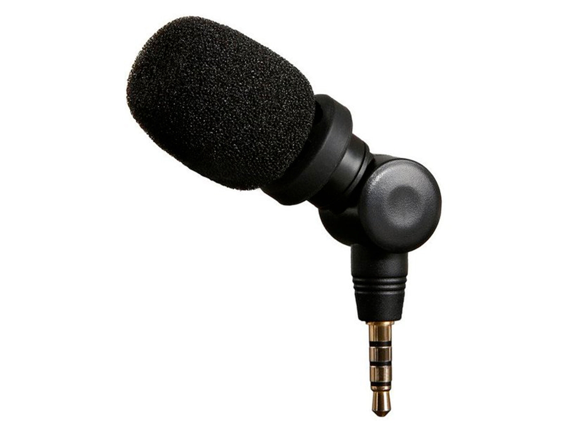 Micrófono ligero Smartmic. Compacto y direccional, sin batería. Saramonic.
