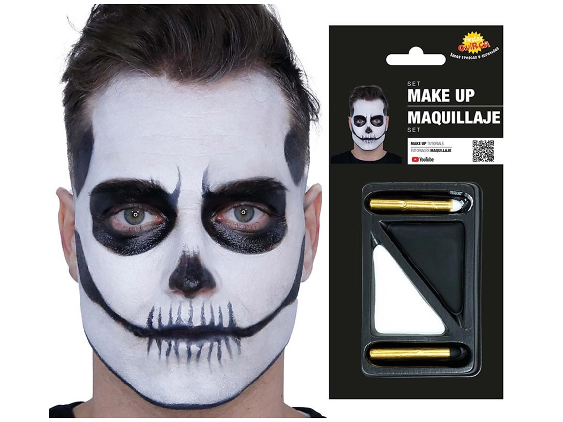 Set de Maquillaje de Esqueleto