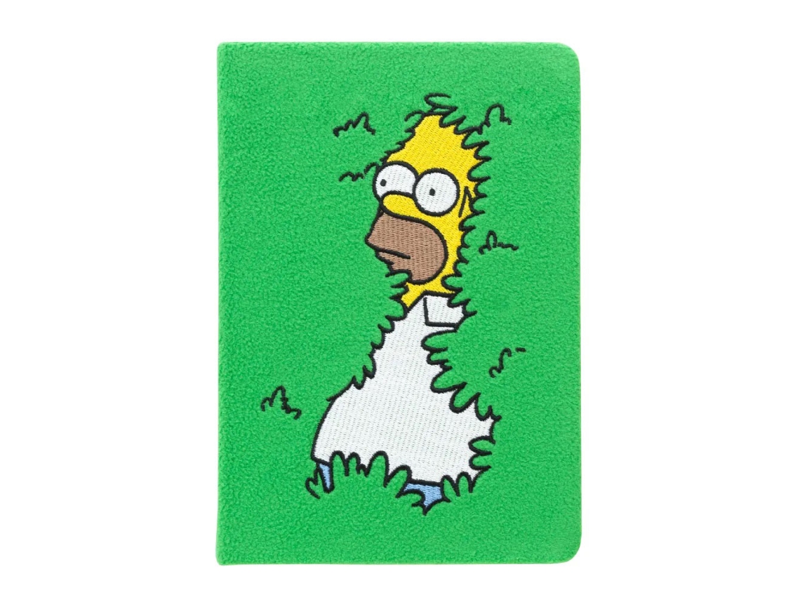 Cuaderno de peluche A5 Los Simpson 96 páginas 100 g Cpa5083