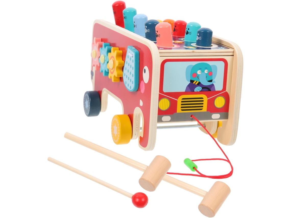 Percusión Educativa Niño Niña Xilófono Martillo Elefante Coordinación Habilidades Motoras Desarrollo