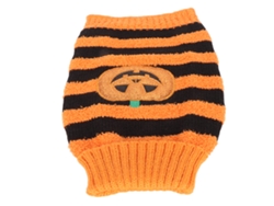 2026altiro-suéter para perro Halloween Otoño Invierno Estilo lindo Suave Elástico Rayas Calabaza para fiesta Uso diario Talla S