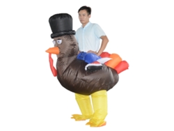Disfraz Inflable De Halloween Para Hombre, Divertido Disfraz De Pavo Para Fiestas, Cosplay Y Cumpleaños.