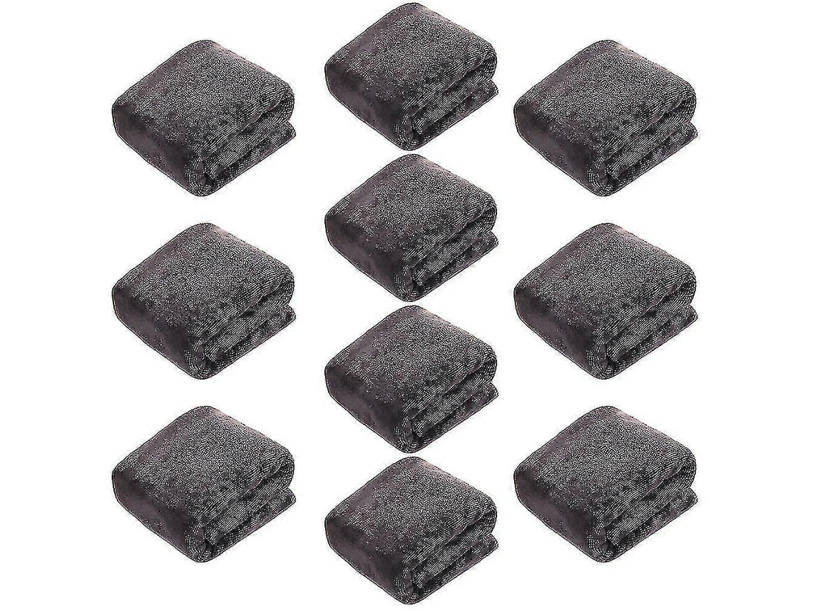 Toallas de peluquería (paquete de 10) de secado rápido para cabello, manos y rostro, para usar en casa, salón, spa y barbería - Rosewell