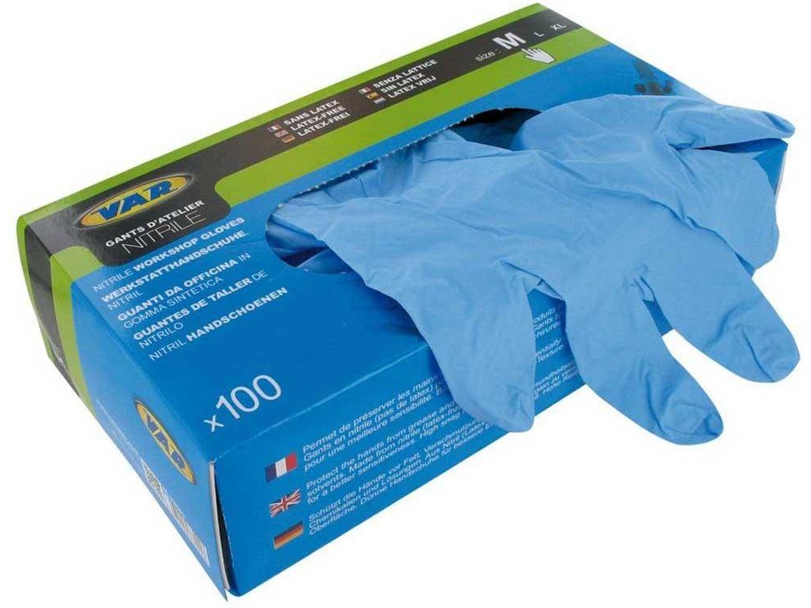 Herramienta VAR Nitrile Gloves Box 100 Units (M)