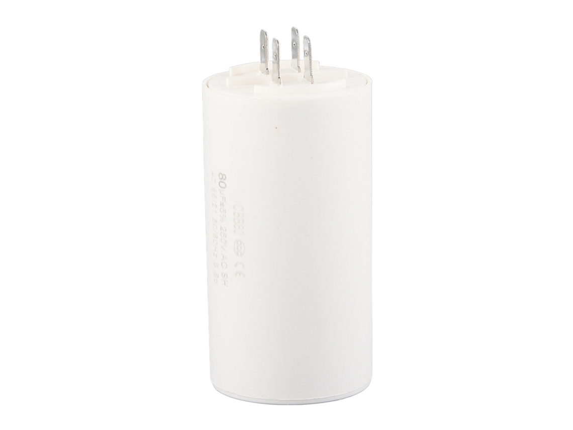 Condensador De Funcionamiento Cilíndrico Cbb60 Ca 250v 80uf 50/60hz Para Motor De Bomba
