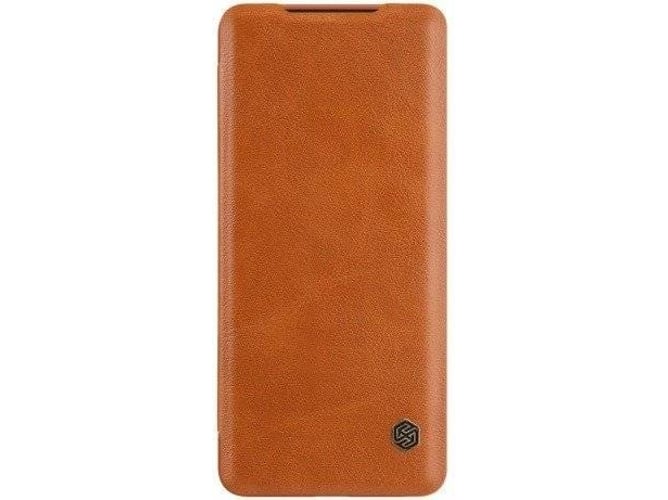Funda Samsung Galaxy S20 Plus NILLKIN Qin Leather Marrón