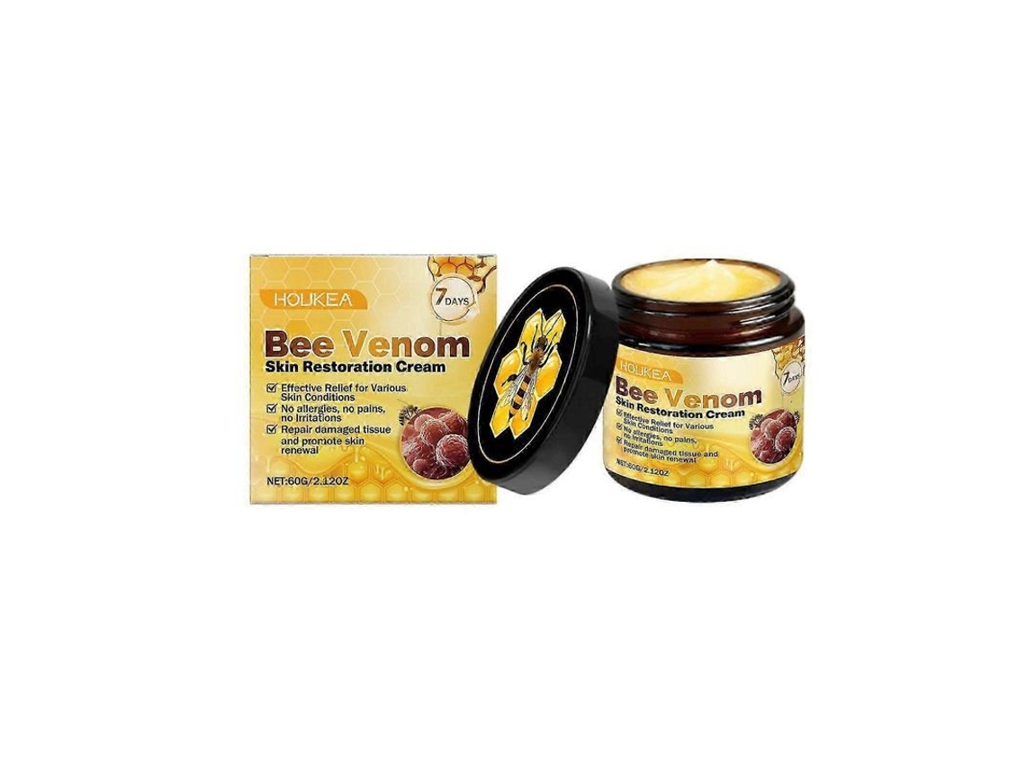 Crema Reparadora Con Veneno De Abeja (1-3 Unidades) Para La Restauración, Hidratación Profunda Y Una Piel Más Joven.