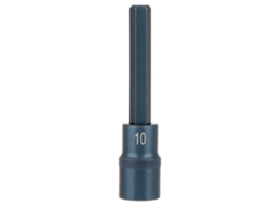 Adaptador De Soquete Hexagonal Para Parafusadeira Elétrica 1/2 100mm (h10) Ferramenta De Condução