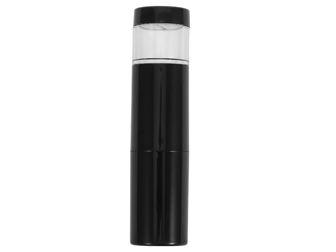 brocha de maquillaje portátil retráctil, brocha de base para maquillaje diario, diseño compacto, color negro Rosewell