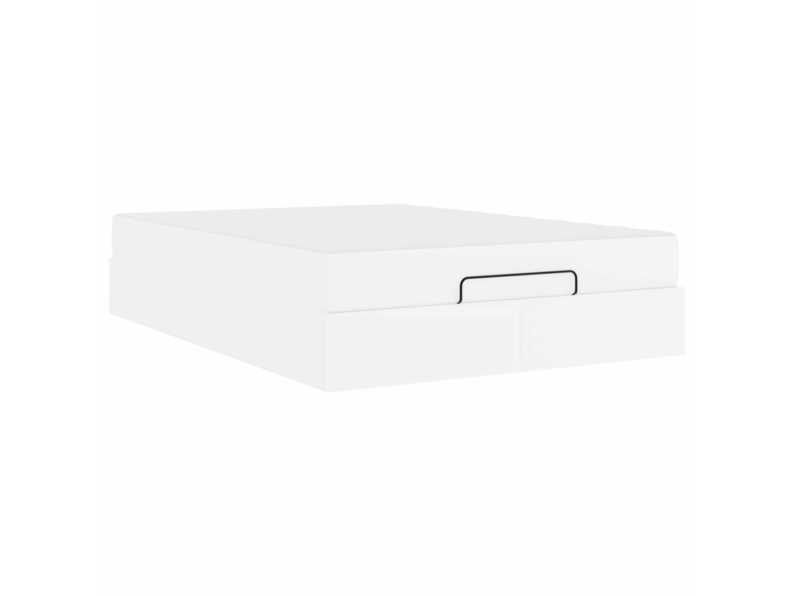 Maison Exclusive - Estructura De Cama Con Colchón Con Colchón 2 Pcs Pvc