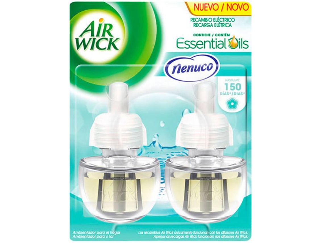 Recambio para ambientador Eléctrico AIR WICK Duplo Nenuco 2 x 19 ml